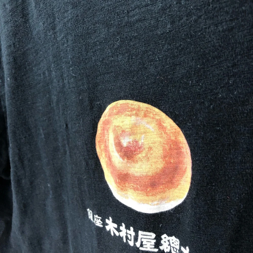 Uniqlo X Omotenashi Wagashi Japanese Traditional Graphic T Shirt Unisex M Black